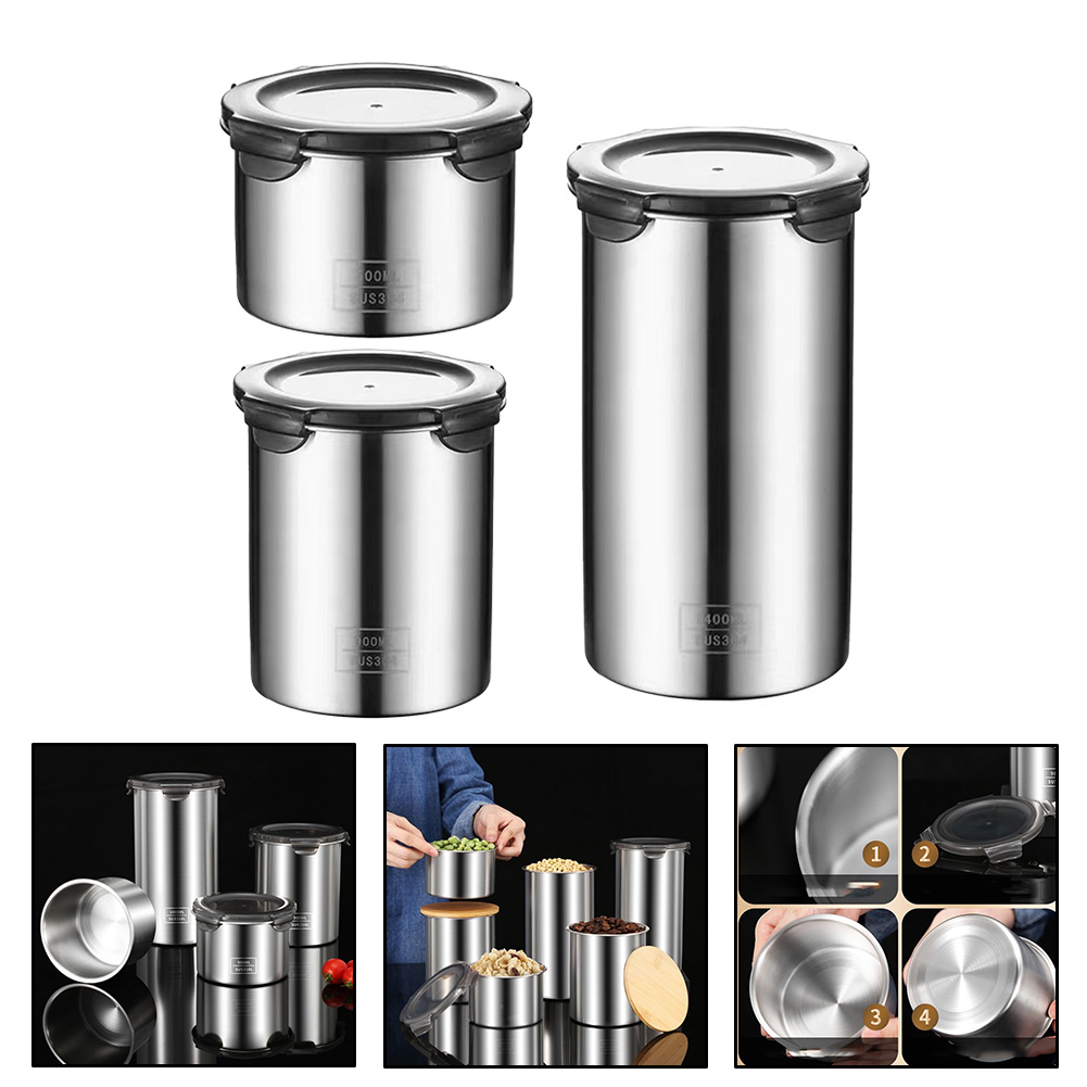 500/900/1400ml Stainless Steel - Kitchen Bank ulasan dan harga