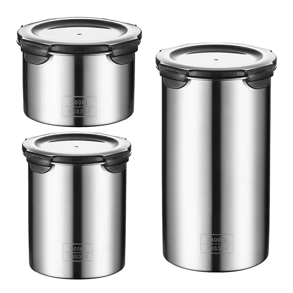 500/900/1400ml Stainless Steel - Kitchen Bank ulasan dan harga