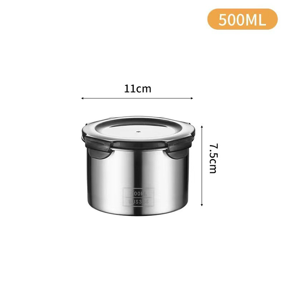 500/900/1400ml Stainless Steel - Kitchen Bank ulasan dan harga