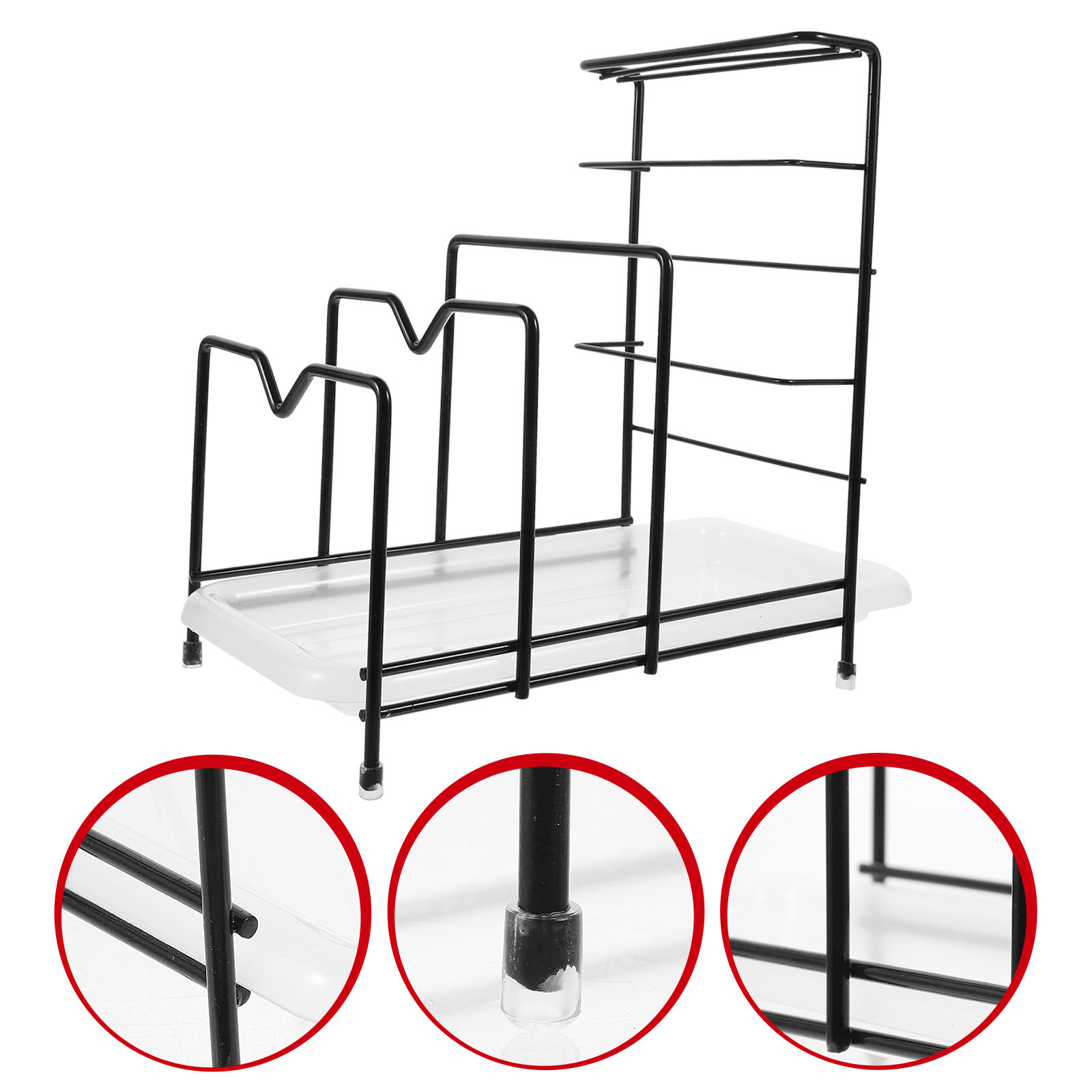 Lid Organizer for Pot Lids Cut - Kitchen Cabinet Baking Organizer ulasan dan harga