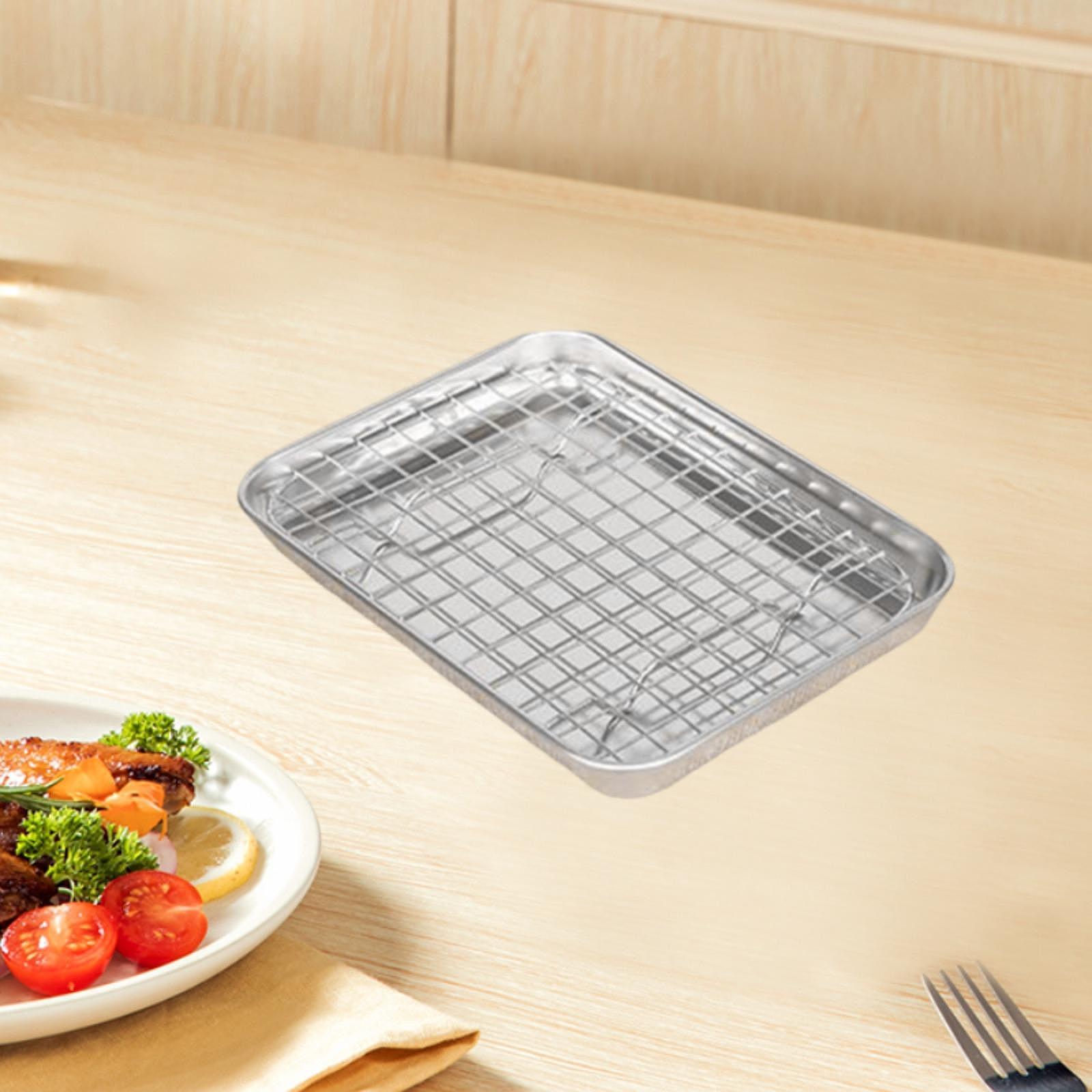 Cookie Pan with Cooling Rack L - Kitchen Baking Pan Storage ulasan dan harga