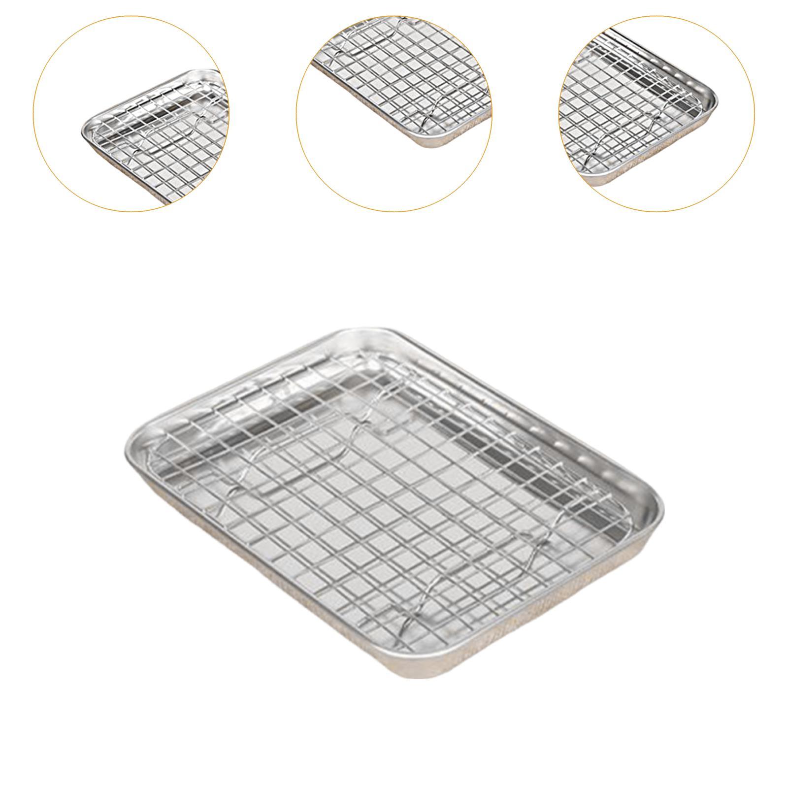 Cookie Pan with Cooling Rack L - Kitchen Baking Pan Storage ulasan dan harga