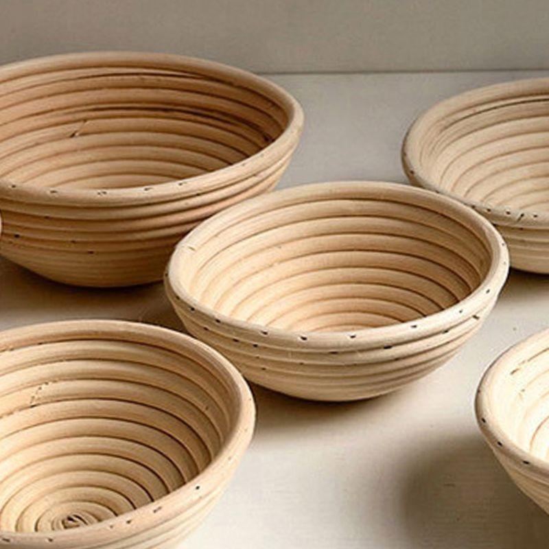  Rattan Baking Dough Basket Co - Proofing Basket Banneton ulasan dan harga