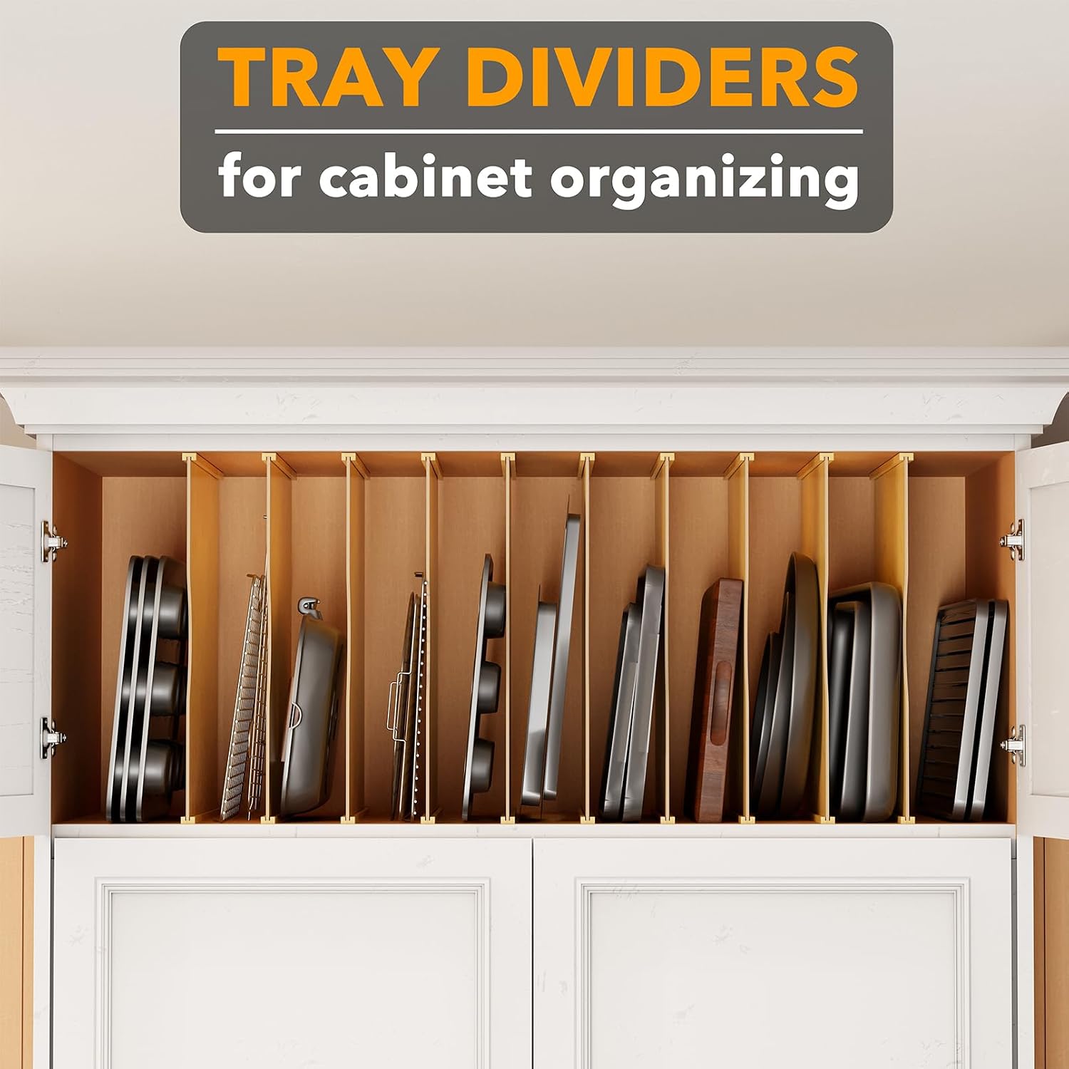 10 Pack Bamboo Tray Dividers f - Kitchen Baking Pantry ulasan dan harga